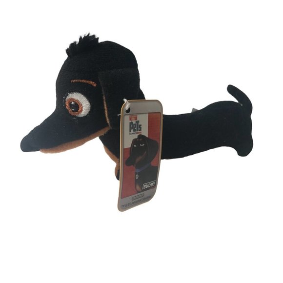 The Secret Life of Pets Buddy Plush Dog Stuffed Animal NWT 2016 McDonald's Toy - Picture 1 of 5